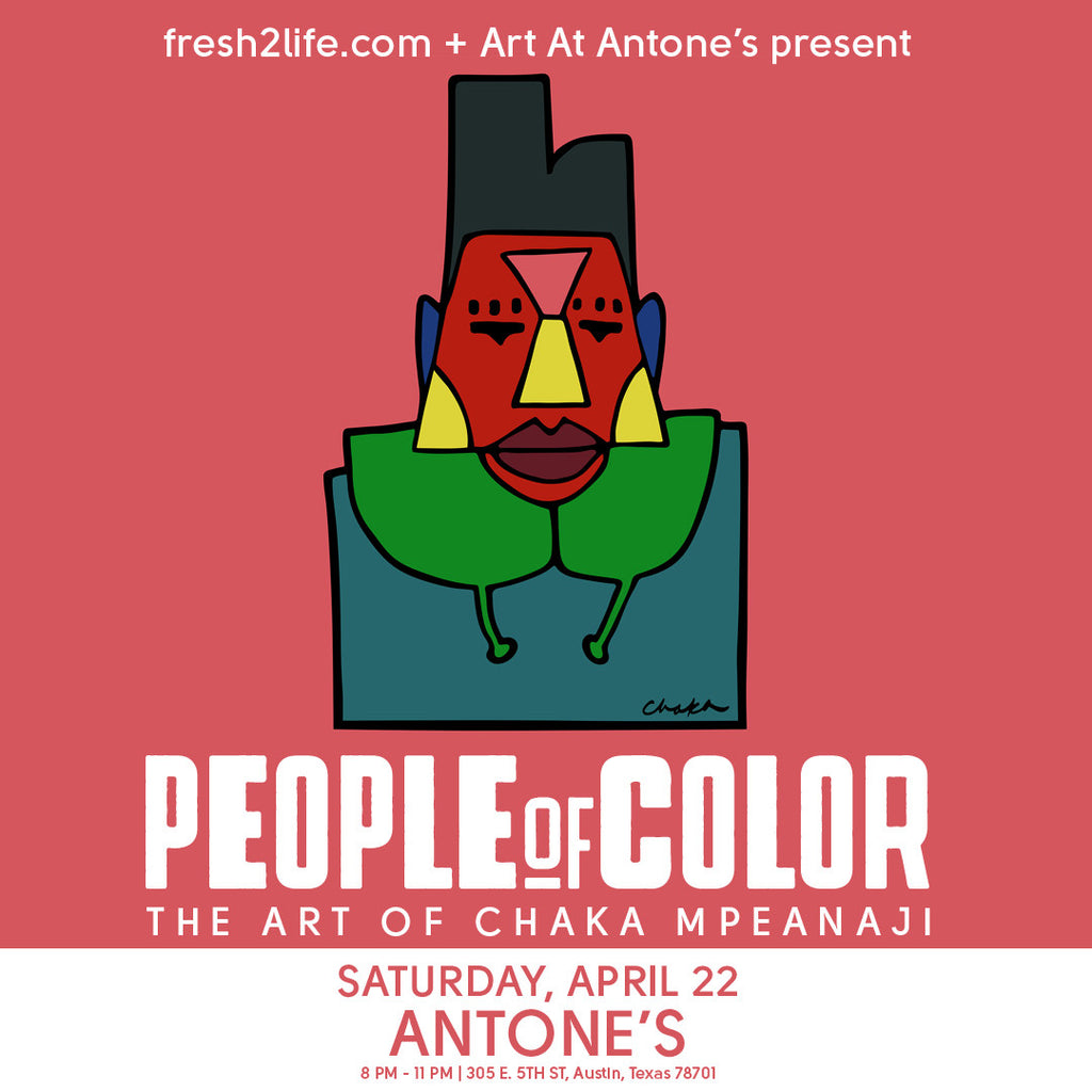People Of Color Exhibit - 4/22 at Antone's
